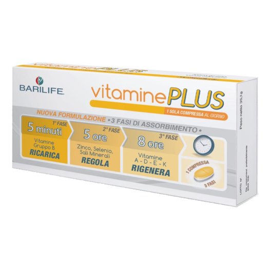 BARILIFE VITAMINE PLUS30CPR TR BARILIFE VITAMINE PLUS30CPR TR