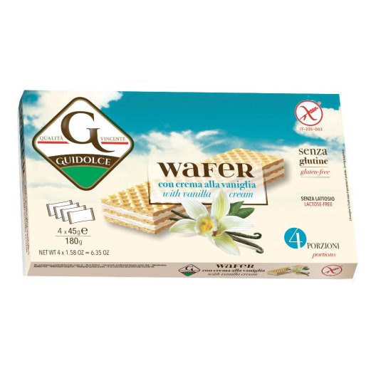 WAFER GUSTO VANIGLIA 4X45G WAFER GUSTO VANIGLIA 4X45G
