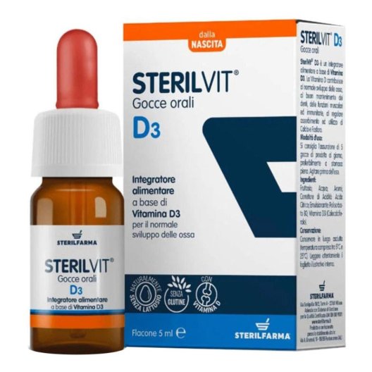 STERILVIT D3 GOCCE 5ML STERILVIT D3 GOCCE 5ML