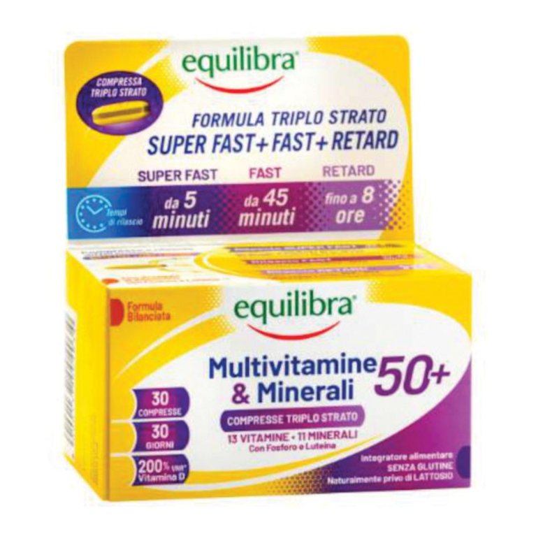 MULTIVITAMINE&MINERALI50+30CPR MULTIVITAMINE&MINERALI50+30CPR