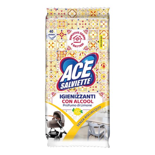 ACE SALVIETTE IGIEN SGRAS 40PZ ACE SALVIETTE IGIEN SGRAS 40PZ