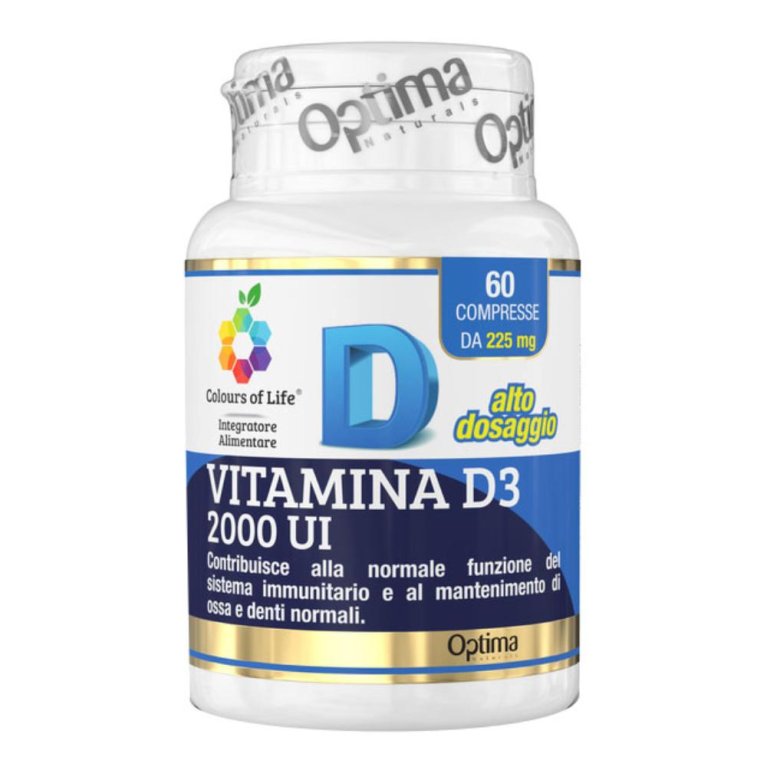 VITAMINA D3 2000 60CPR COLOURS