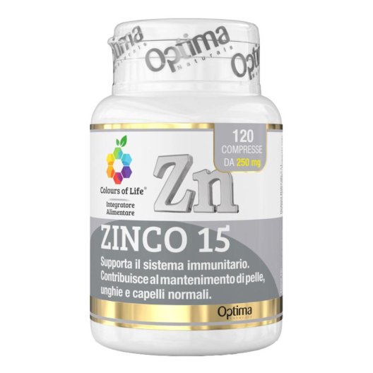 ZINCO 15 120CPR COLOURS ZINCO 15 120CPR COLOURS