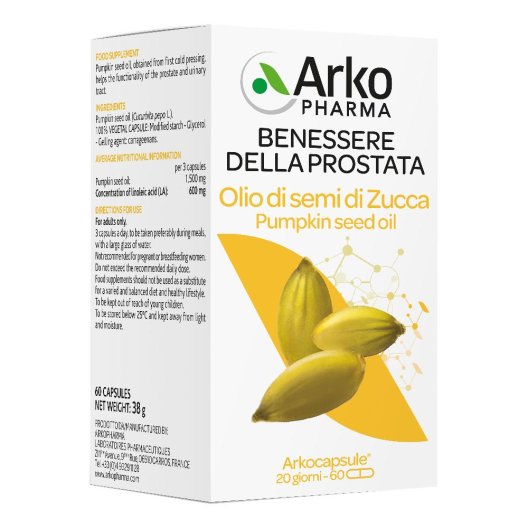 ARKOCPS OLIO SEMI ZUCCA 60CPS ARKOCPS OLIO SEMI ZUCCA 60CPS