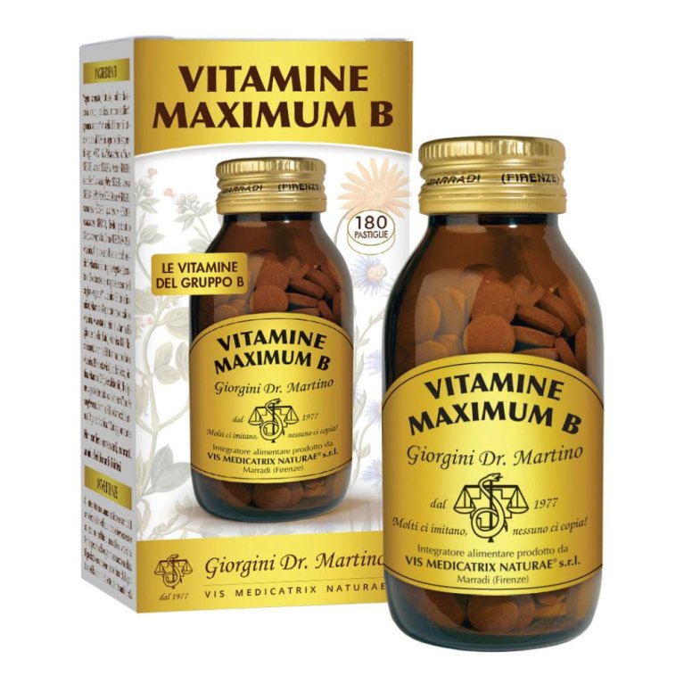 VITAMINE MAXIMUM B 180PAST