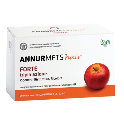 ANNURMETS HAIR FORTE TRI 60CPR ANNURMETS HAIR FORTE TRI 60CPR