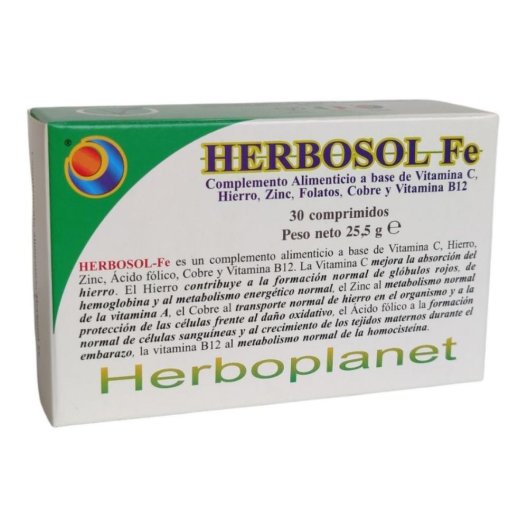HERBOSOL FE 30CPR HERBOSOL FE 30CPR