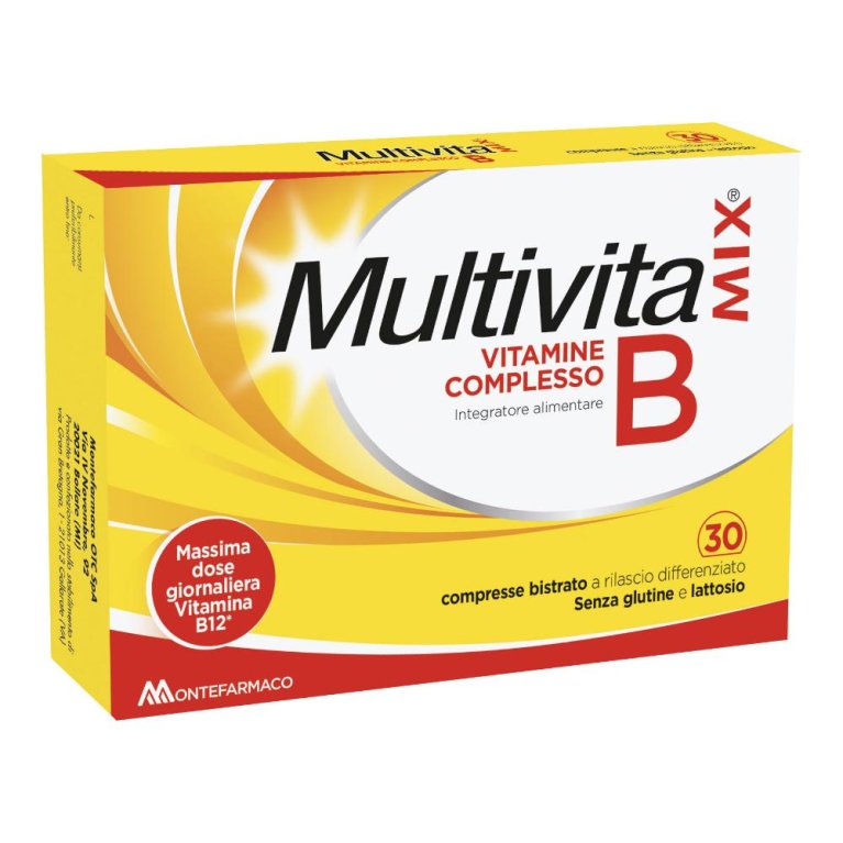 MULTIVITAMIX VIT B BISTR 30CPR MULTIVITAMIX VIT B BISTR 30CPR
