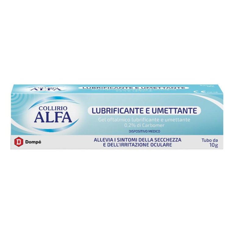 COLLIRIO ALFA LUBRIF GEL 10ML COLLIRIO ALFA LUBRIF GEL 10ML