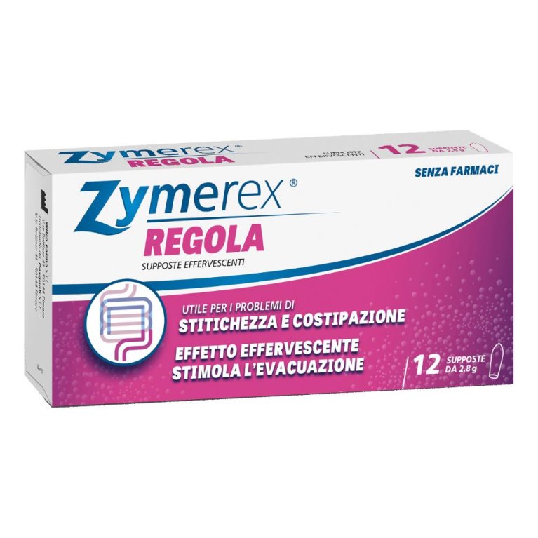 ZYMEREX REGOLA SUPPOSTE 12PZ ZYMEREX REGOLA SUPPOSTE 12PZ