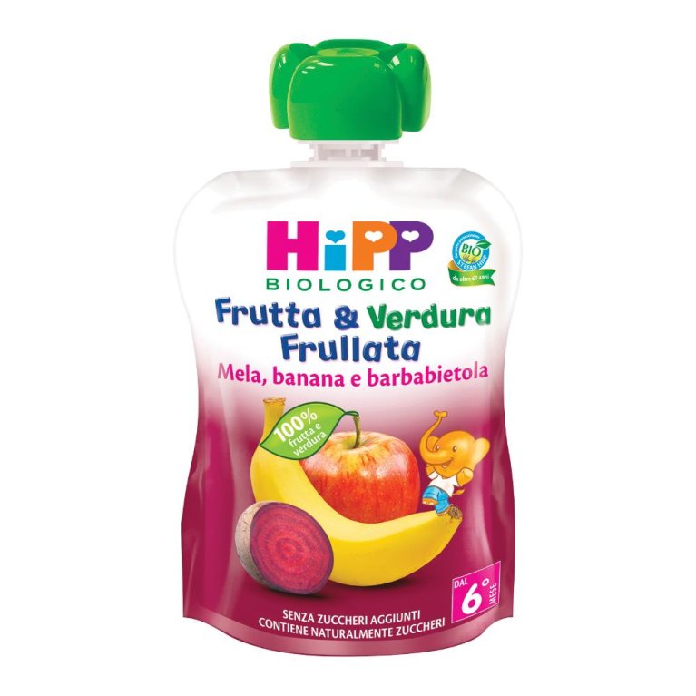 HIPP BIO FRUT&VERD MEL/BAN/BAR HIPP BIO FRUT&VERD MEL/BAN/BAR