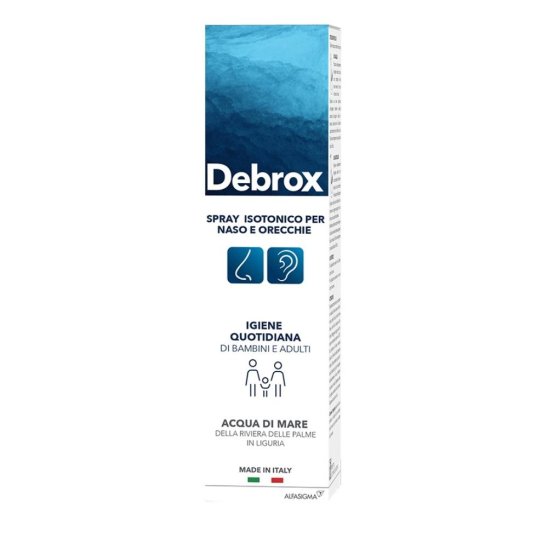 Debrox spray di soluzione isotonica per naso ed orecchie 125 ml Debrox spray di soluzione isotonica per naso ed orecchie 125 ml