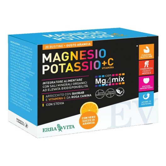 MAGNESIO POTASSIO +C VIT ARA