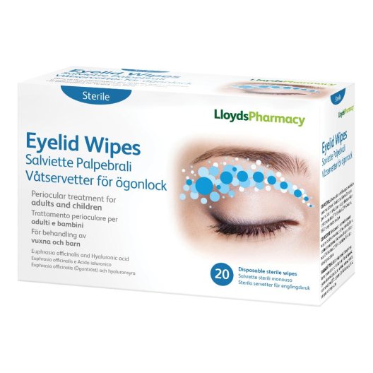 LLOYDS SALVIETTE PALPEBRAL20PZ