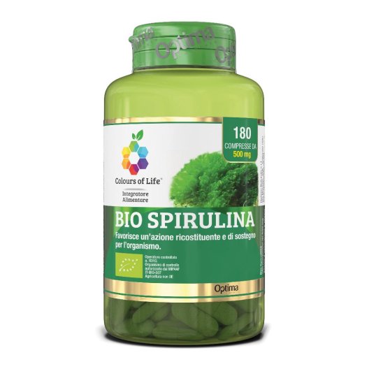 BIO SPIRULINA 180CPR COLOURS BIO SPIRULINA 180CPR COLOURS