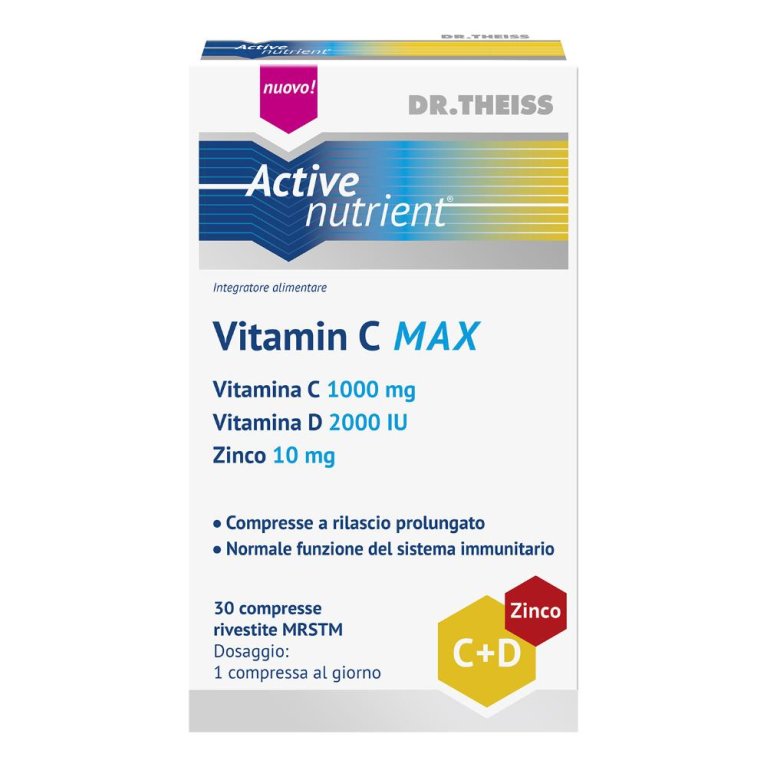 THEISS AN VITAMIN C MAX 30CPR THEISS AN VITAMIN C MAX 30CPR