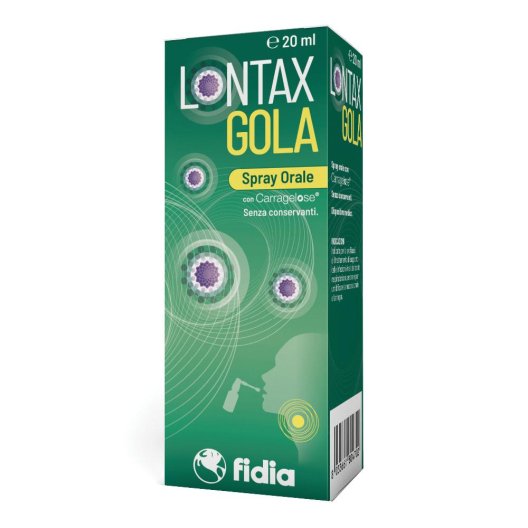 LONTAX GOLA SPRAY ORALE 20ML LONTAX GOLA SPRAY ORALE 20ML