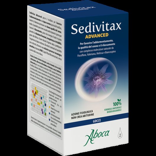 Sedivitax Advanced gocce per favorire l'addormentamento - 30 ml