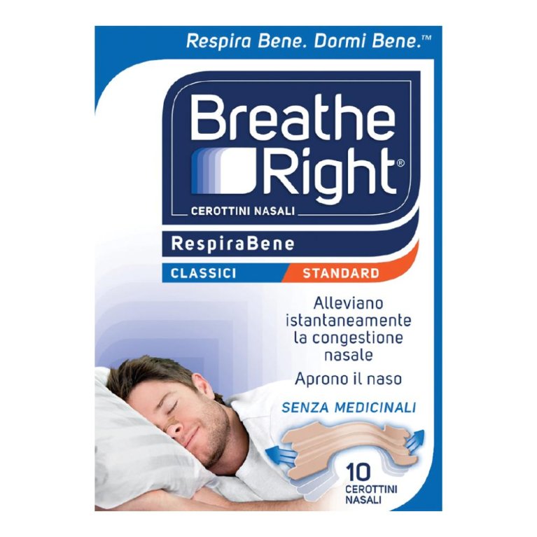 BREATH RIGHT CLASSICI 10PZ BREATH RIGHT CLASSICI 10PZ