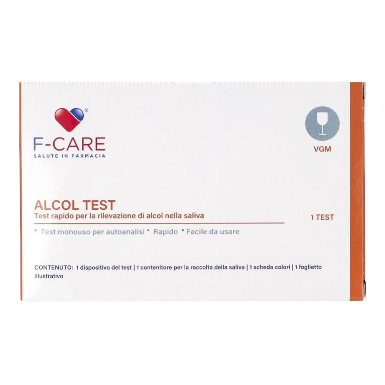 F-CARE ALCOHOL TEST RAPIDO F-CARE ALCOHOL TEST RAPIDO