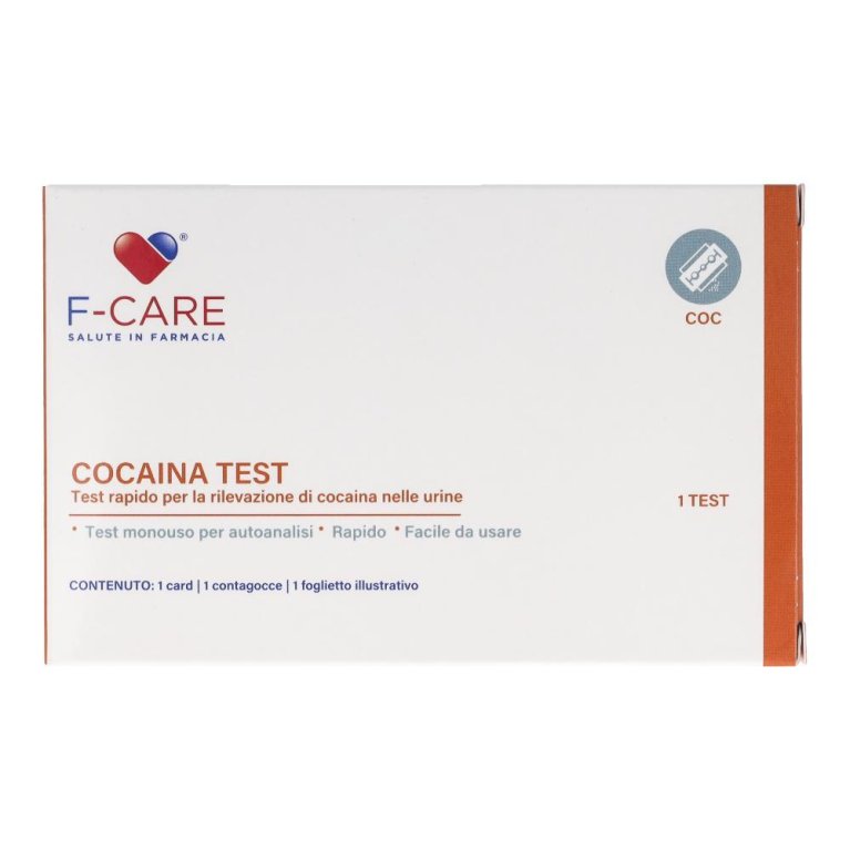 F-CARE COCAINA TEST RAPIDO F-CARE COCAINA TEST RAPIDO