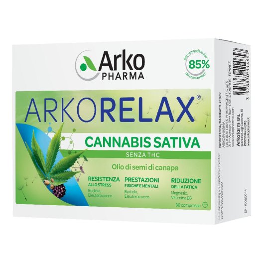 ARKORELAX CANNABIS SATIVA30CPR ARKORELAX CANNABIS SATIVA30CPR