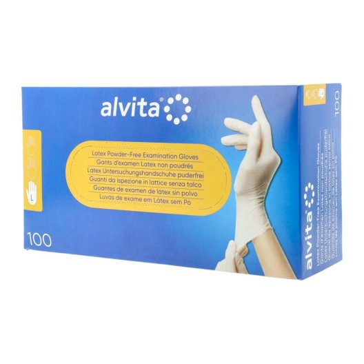 ALVITA GUANTI LATT S/POLV L100