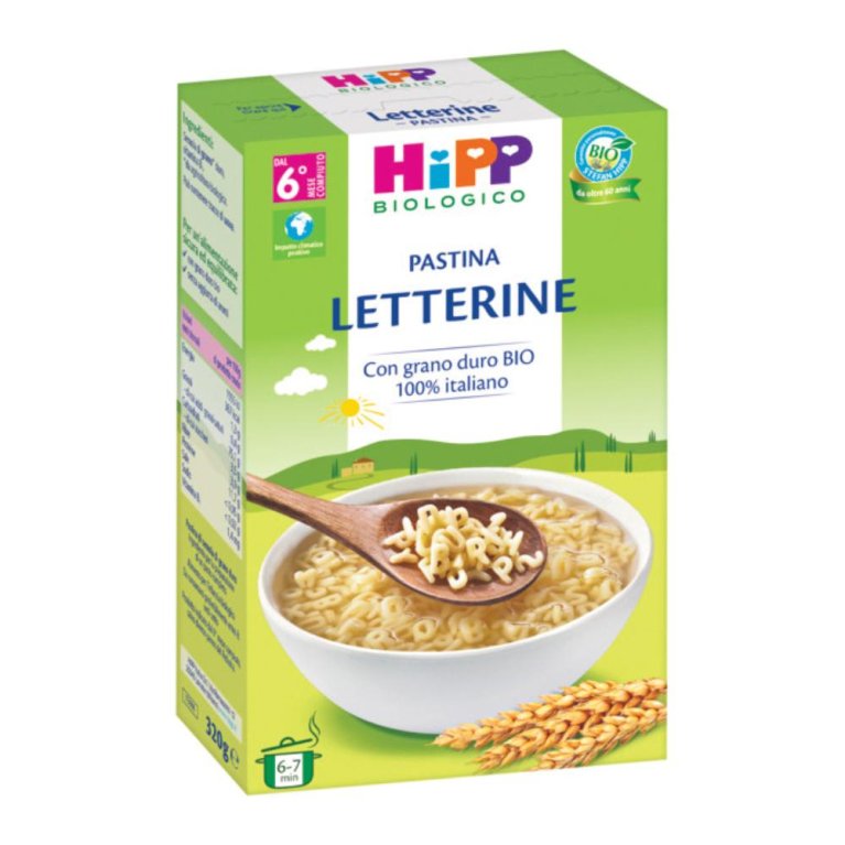 HIPP BIO PASTINA LETTERINE320G HIPP BIO PASTINA LETTERINE320G