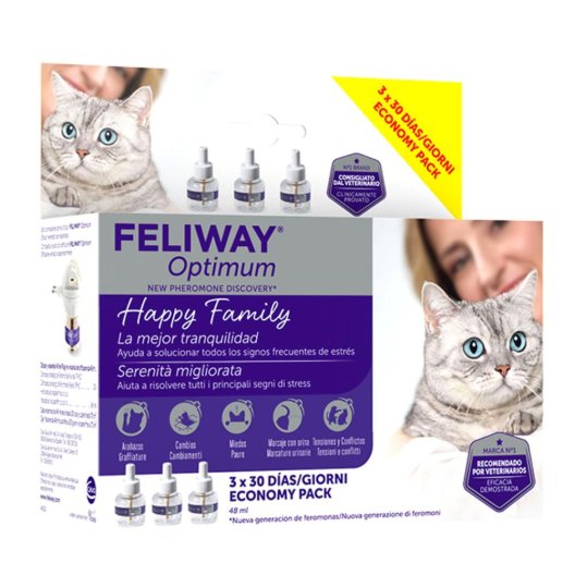 FELIWAY OPTIMUM REFILL 3X48ML FELIWAY OPTIMUM REFILL 3X48ML