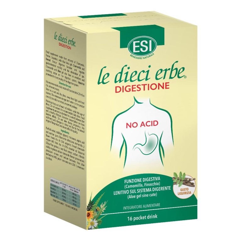 ESI LE DIECI ERBE DIG N/A 16PO ESI LE DIECI ERBE DIG N/A 16PO