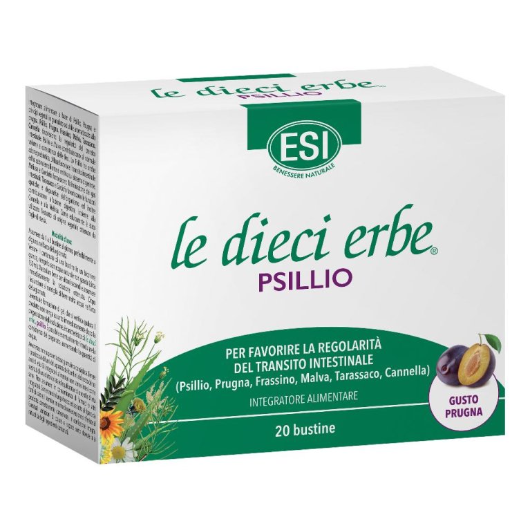 ESI LE DIECI ERBE PSILLIO 20BS ESI LE DIECI ERBE PSILLIO 20BS