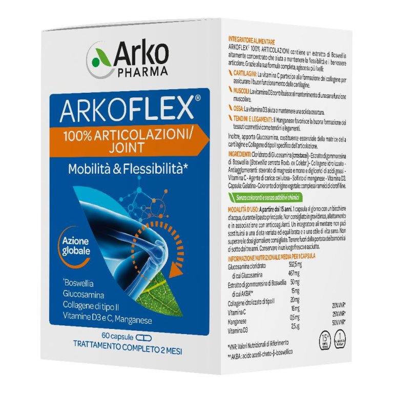 ARKOFLEX 100% ARTICOLAZIONI ARKOFLEX 100% ARTICOLAZIONI