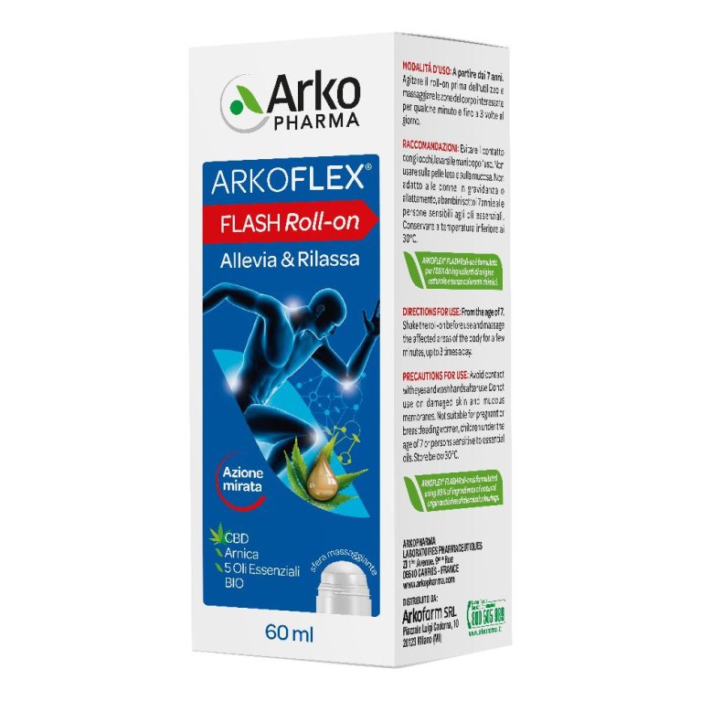 ARKOFLEX FLASH ROLL ON 60ML ARKOFLEX FLASH ROLL ON 60ML