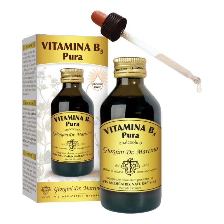 VITAMINA B5 PURA ANALCOOLICO
