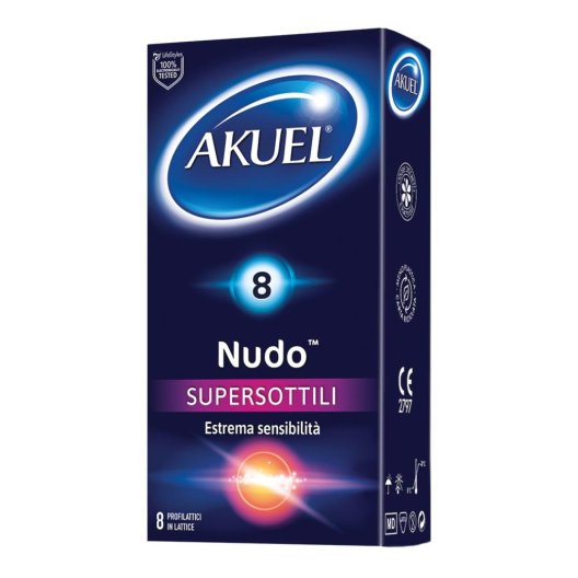 AKUEL NUDO SUPERSOTTILE 8PZ AKUEL NUDO SUPERSOTTILE 8PZ