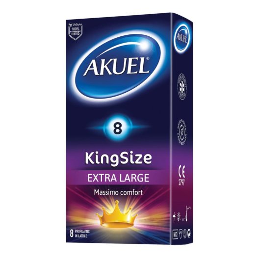 AKUEL KING SIZE XL 8PZ AKUEL KING SIZE XL 8PZ