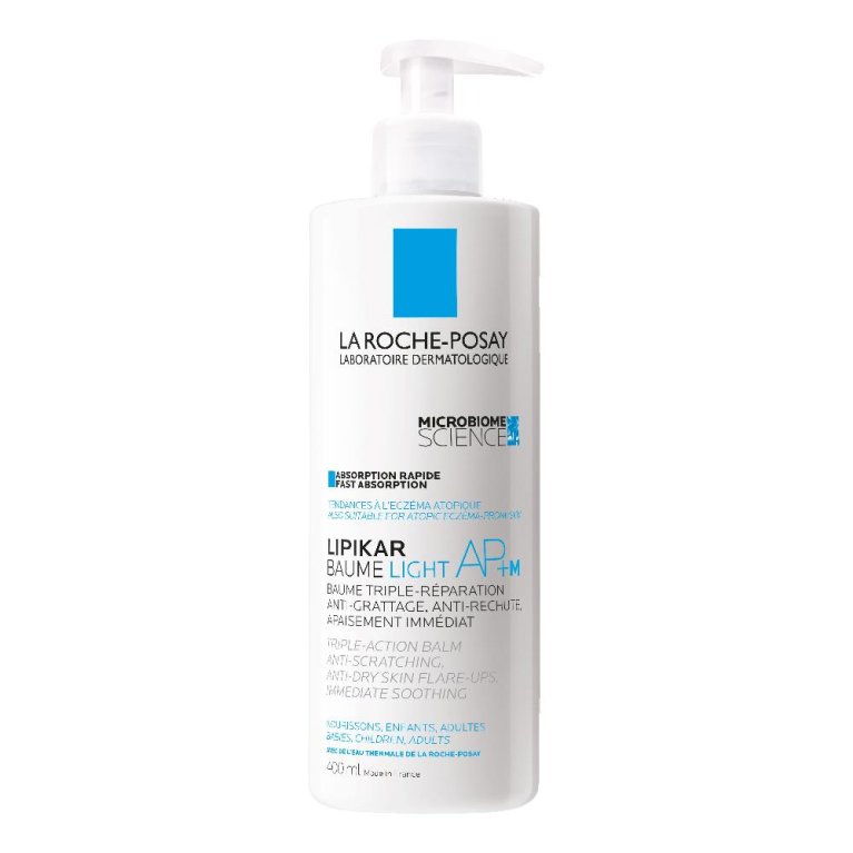 Lipikar Baume AP+M Light Balsamo riparatore per pelli atopiche - 400 ml