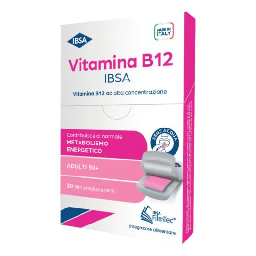 VITAMINA B12 IBSA 30FILM ORALI VITAMINA B12 IBSA 30FILM ORALI