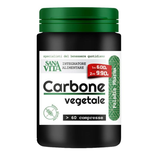 SANAVITA CARBONE VEGETALE60CPR SANAVITA CARBONE VEGETALE60CPR