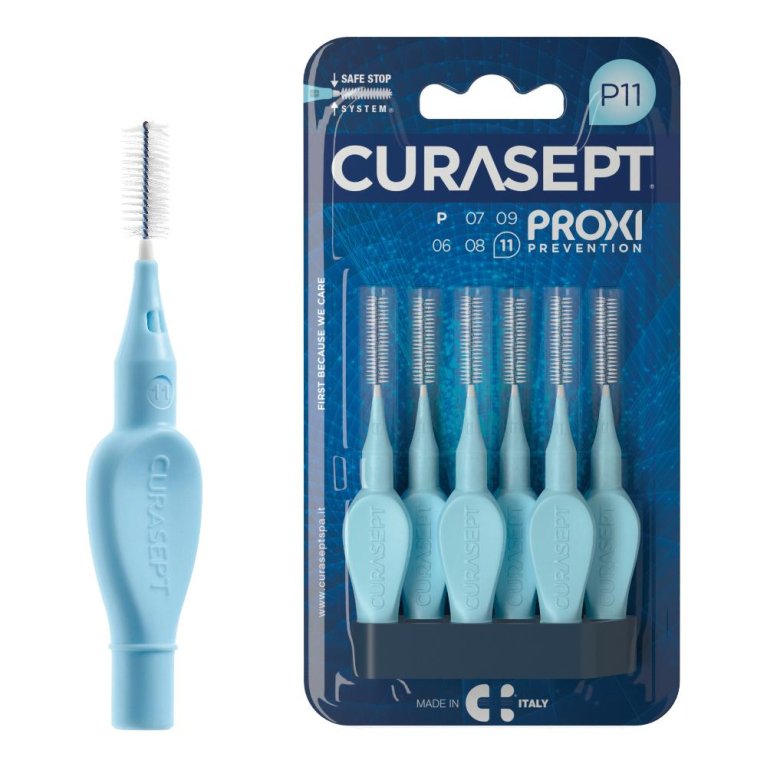 Curasept Scovolino azzurro P11 proxi - 6 scovolini