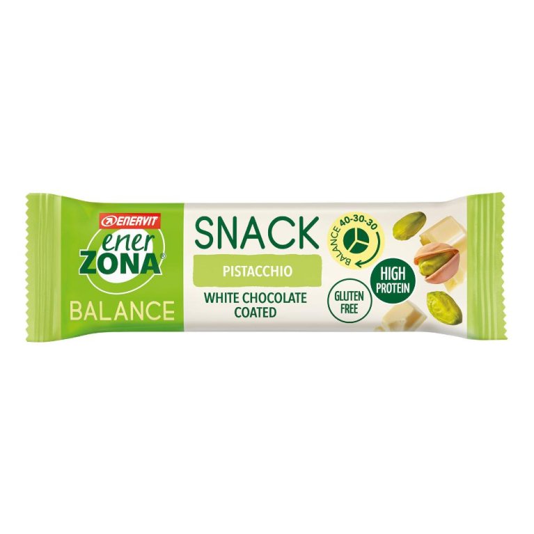 Enerzona snack balance pistacchio 40-30-30 barretta 1 blocco 27 grammi