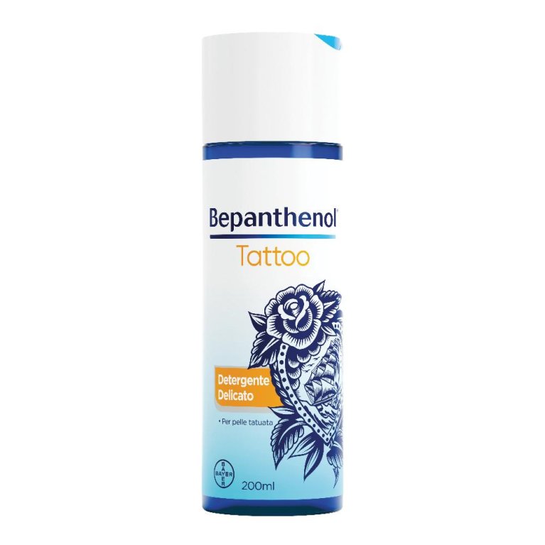 Bepanthenol tattoo detergente delicato per pelle tatuata 200 ml Bepanthenol tattoo detergente delicato per pelle tatuata 200 ml