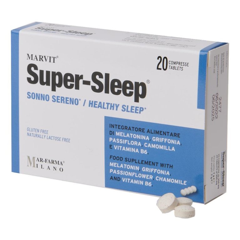 SUPER SLEEP SONNO SERENO 20CPR