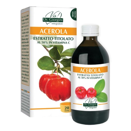 ACEROLA ESTRATTO TIT50% 200ML ACEROLA ESTRATTO TIT50% 200ML