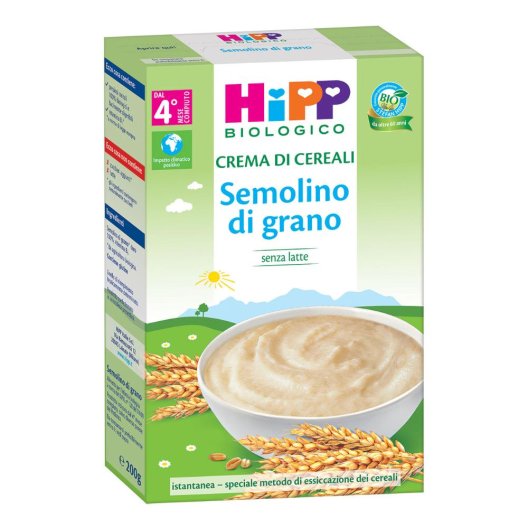 HIPP BIO CREMA CEREALI SEMOLIN