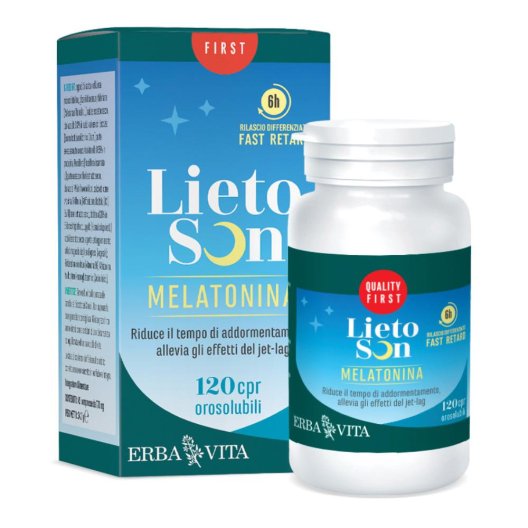 LIETOSON MELATONINA 120CPR ORO LIETOSON MELATONINA 120CPR ORO