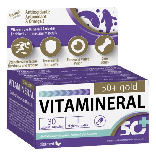 VITAMINERAL 50+ GOLD 30CPS