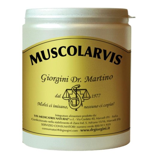 MUSCOLARVIS POLVERE 500G MUSCOLARVIS POLVERE 500G