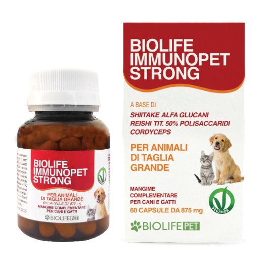 BIOLIFE IMMUNOPET STRONG 60CPS