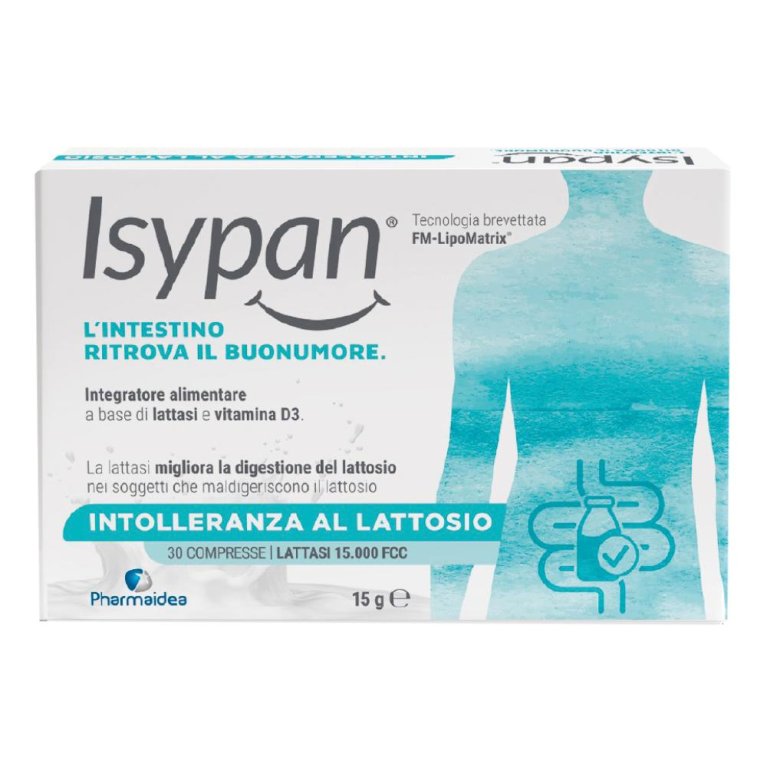 ISYPAN INTOLLERANZA LATT 30CPR ISYPAN INTOLLERANZA LATT 30CPR